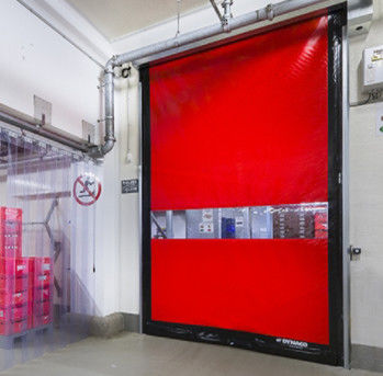Portes à rouleaux rapides industrielles à haute résistance aux intempéries et isolantes
