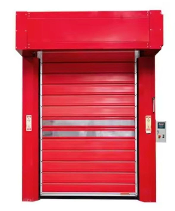 Porte en spirale en aluminium avec système de commande PLC 0,75 kW