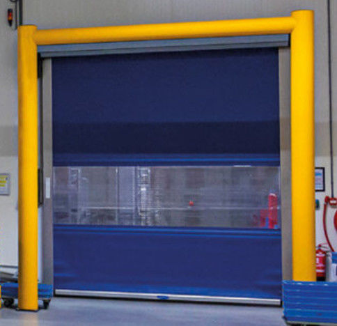 Porte à rouleaux rapides à faible entretien Structure en acier haute performance résistante aux intempéries Porte logistique automatique à grande vitesse