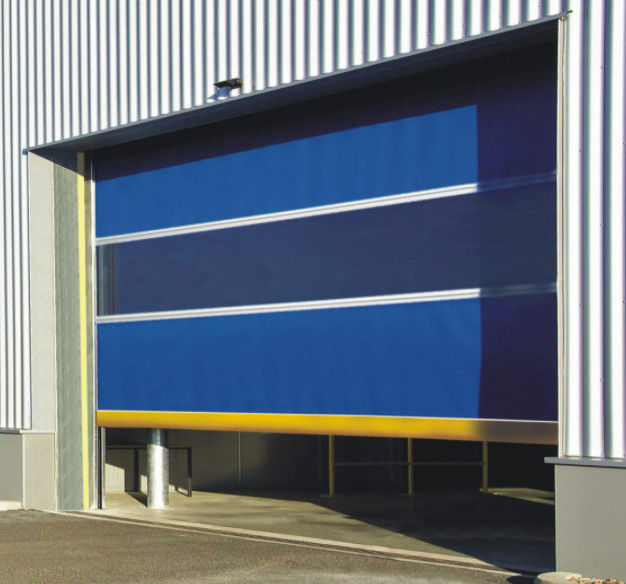 Velocité élevée PVC roulement vers le haut Rapide Fermeture de porte 304 en acier inoxydable Matériau d'isolation manuel