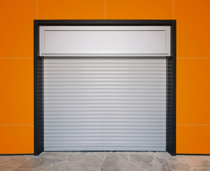 Facilité d'installation à grande vitesse PVC enroulé vers le haut Rapide Fermeture de porte 304 acier inoxydable Fermeture à glissière de conception moderne