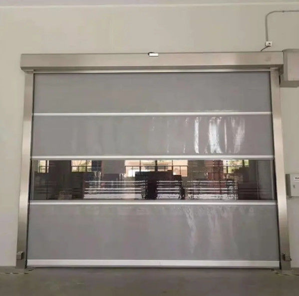 Porte à volets en PVC à grande vitesse personnalisée 304 en acier inoxydable
