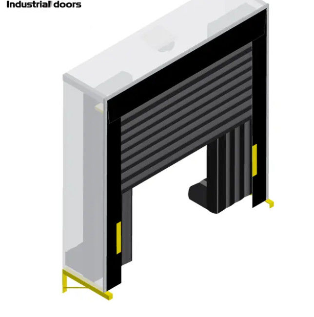Durabilité élevée et design moderne réglable personnalisé en métal contrôle intelligent système de chargement électrique abri de porte de quai pour les entreprises