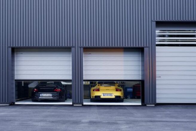 Moteur en alliage d'aluminium Puissance 0,75KW Porte spirale haute vitesse en aluminium Portes enroulables automatiques isolées thermiquement