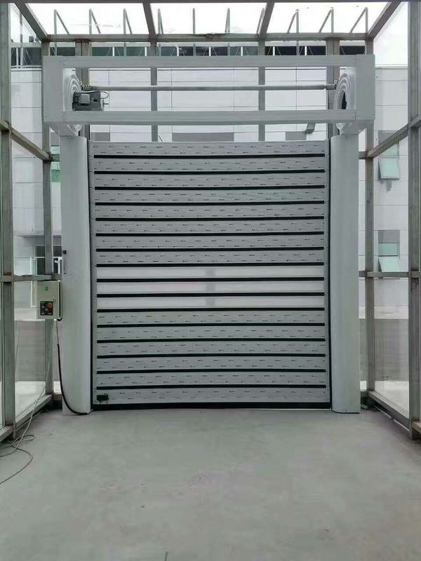 Aluminium de haute résistance rouleau la porte, portes à grande vitesse de volet de rouleau