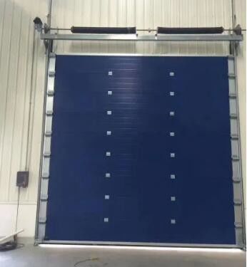 Portes sectionnelles industrielles de conservation de la chaleur, portes sectionnelles en acier de garage